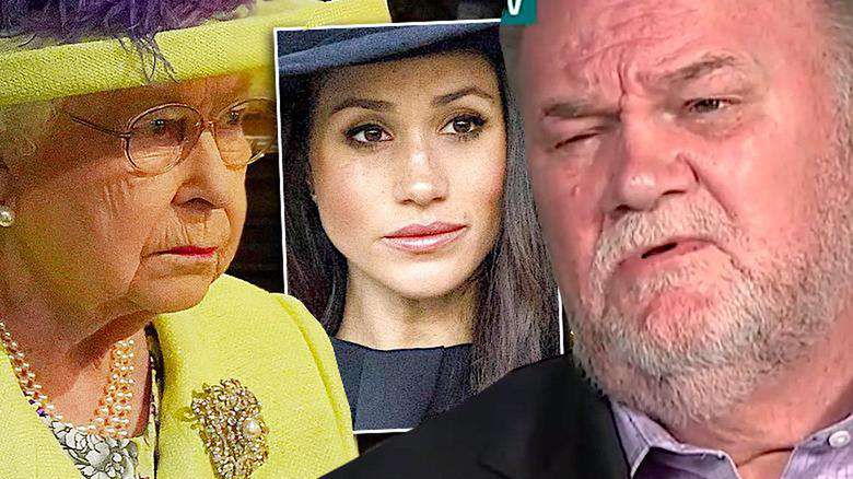 Królowa Elżbieta II, Meghan Markle, ojciec