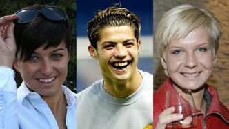 Te gwiazdy "zrobiły" sobie ZĘBY. Na starych zdjęciach trudno ich rozpoznać: Anna Lewandowska, Edyta Pazura, Cristiano Ronaldo...