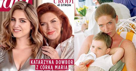 Katarzyna Dowbor chwali się córką na okładce "Gali". "Późne macierzyństwo to najwspanialsze, co mi się przytrafiło"