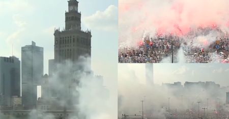 Godzina "W" zatrzymała Warszawę. Byliśmy tam z kamerą