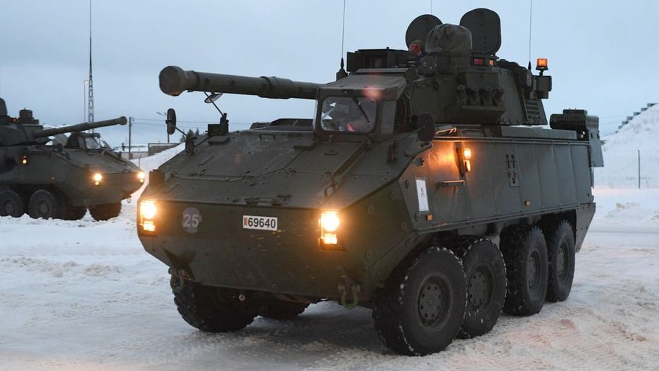 Uzbrojeniem wozów Piranha IIIC DF90 jest armata MK8 kal. 90 mm.