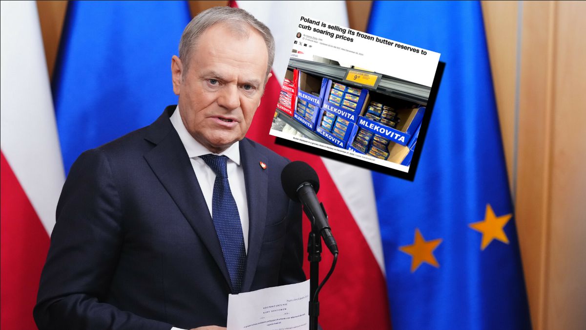 CNN pisze o cenach masła w Polsce