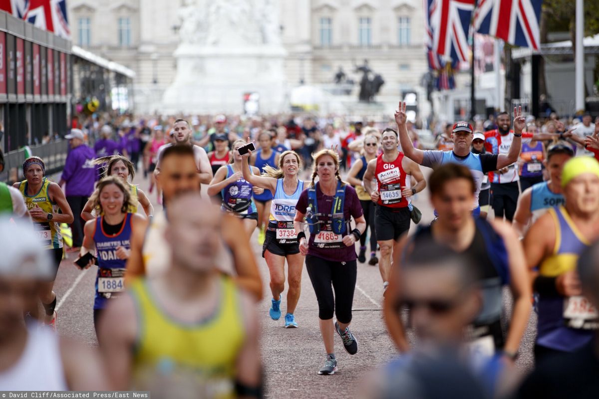 36-latek zmarł w trakcie maratonu w Londynie