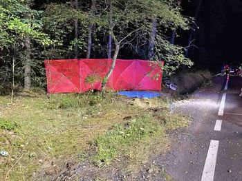 Zielona Góra: Śmiertelny wypadek. Samochód uderzył w drzewo