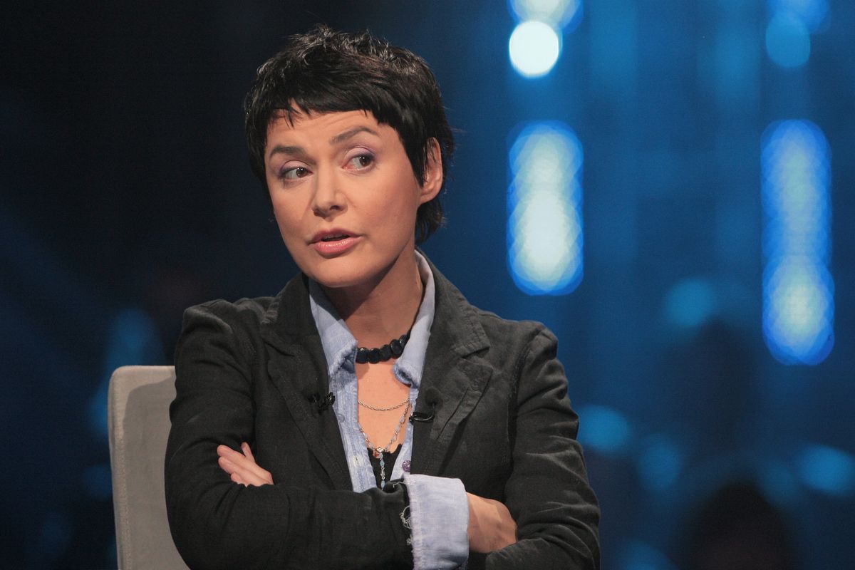 Kazimiera Szczuka przed laty była rozpoznawalną dziennikarką telewizyjną