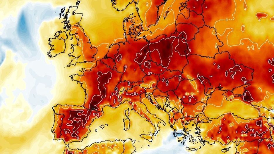 Pogoda. Upał nad Polską. Zmiana już na mapach