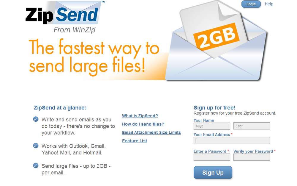 WinZip w chmurze. Wysyłaj archiwa za pomocą ZipSend 2