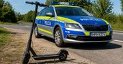 Niebezpieczna jazda hulajnogą elektryczną w Płocku. 38-latka dostała mandat