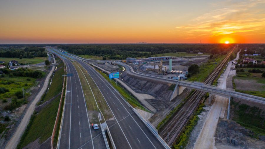 Nowy odcinek Autostrady A2 ułatwi przejazd z Warszawy do Mińska Mazowieckiego.