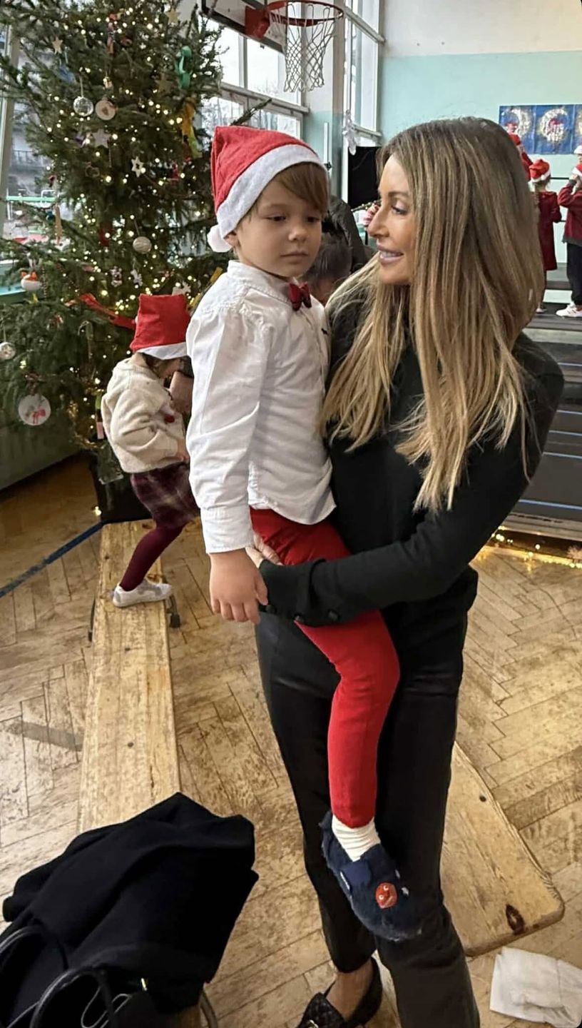 Małgorzata Rozenek relacjonuje bożonarodzeniowy koncert Henia