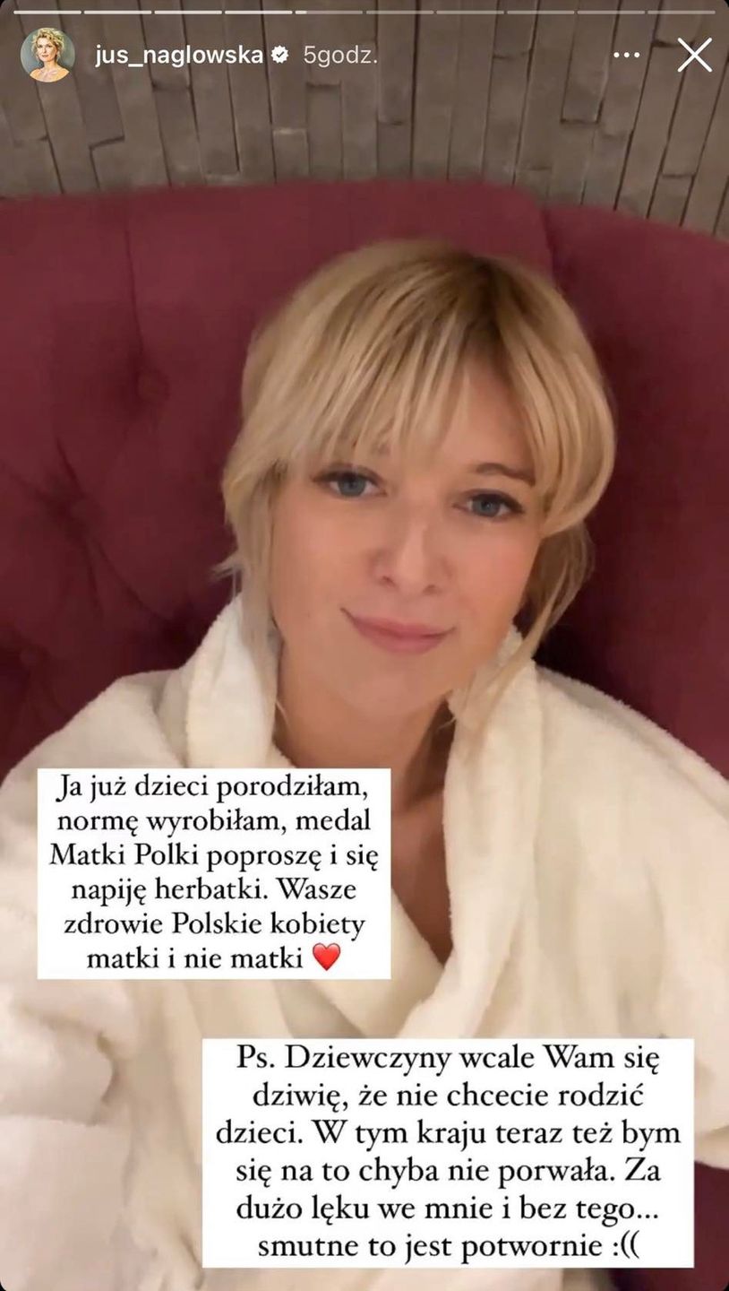 Justyna Nagłowska reaguje na słowa Jarosława Kaczyńskiego