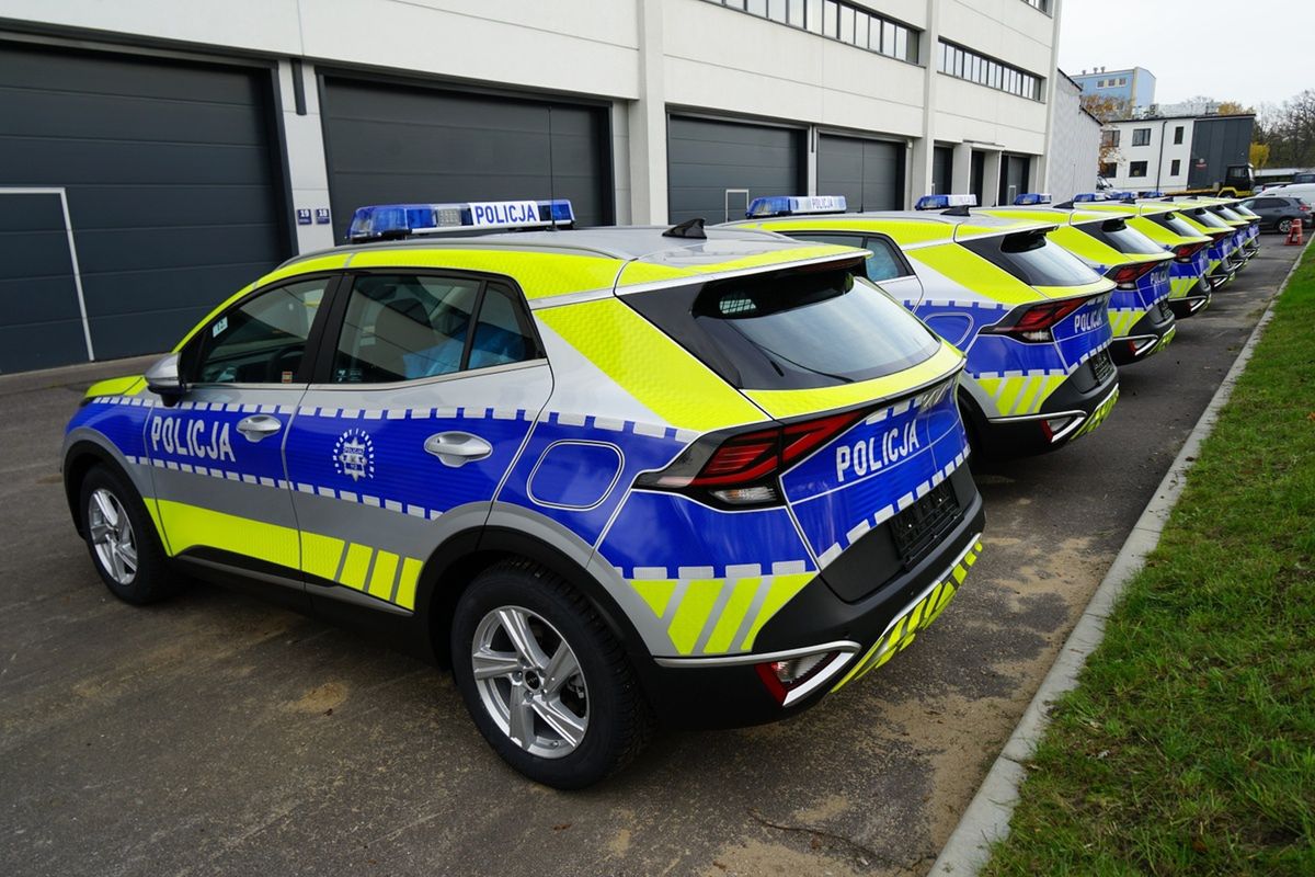 Policyjne kie sportage