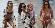 35-letnia Jessica Alba na plaży (ZDJĘCIA)