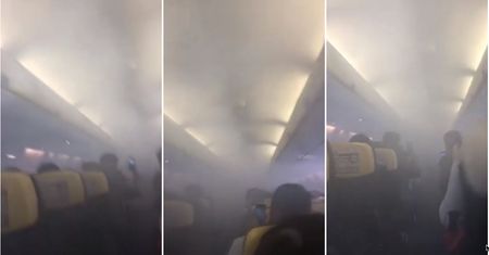 Ryanair musiał awaryjnie lądować. Cały pokład wypełnił się dymem