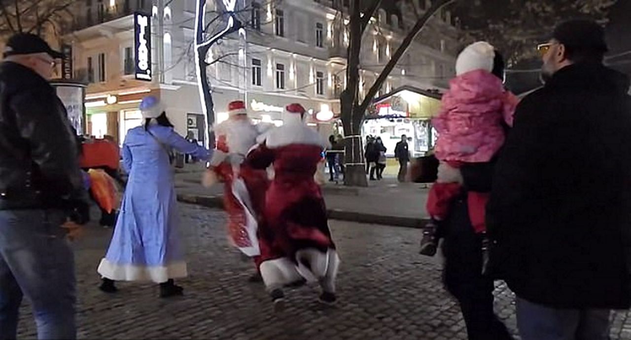 Walka mikołajów w Odessie. "Było mi za nich wstyd"