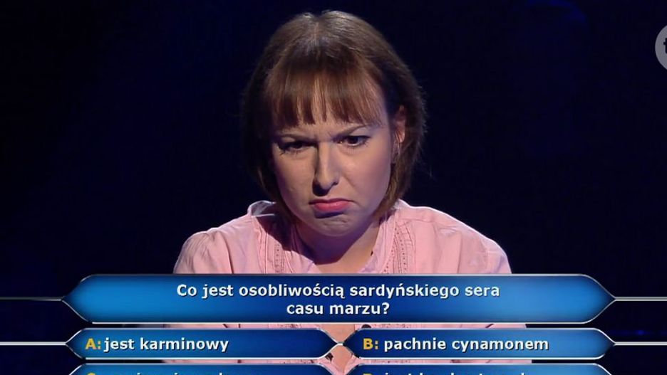 Patrycja kontra pytanie o sardyński ser casu marzu