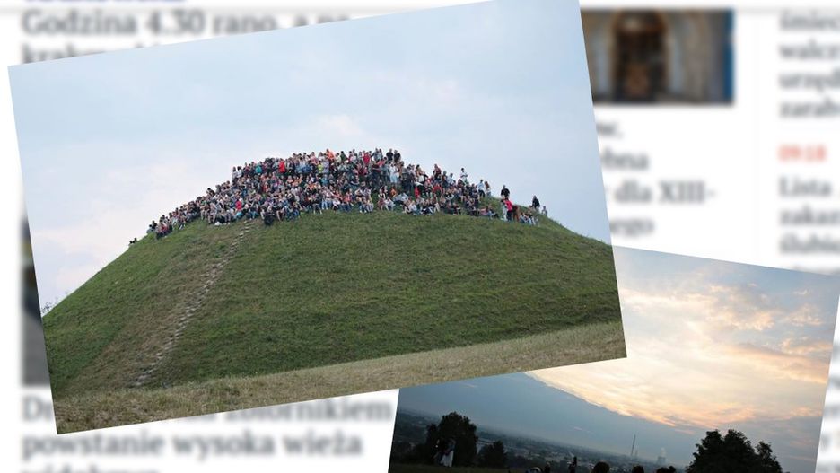 Kopiec Kraka znajduje się na prawym brzegu Wisły w dzielnicy Podgórze