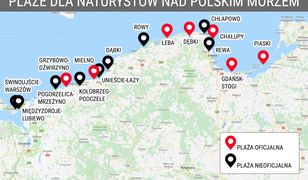 Wakacje dla naturystów. Miejsca nad morzem, w których wypoczniemy bez ubrań