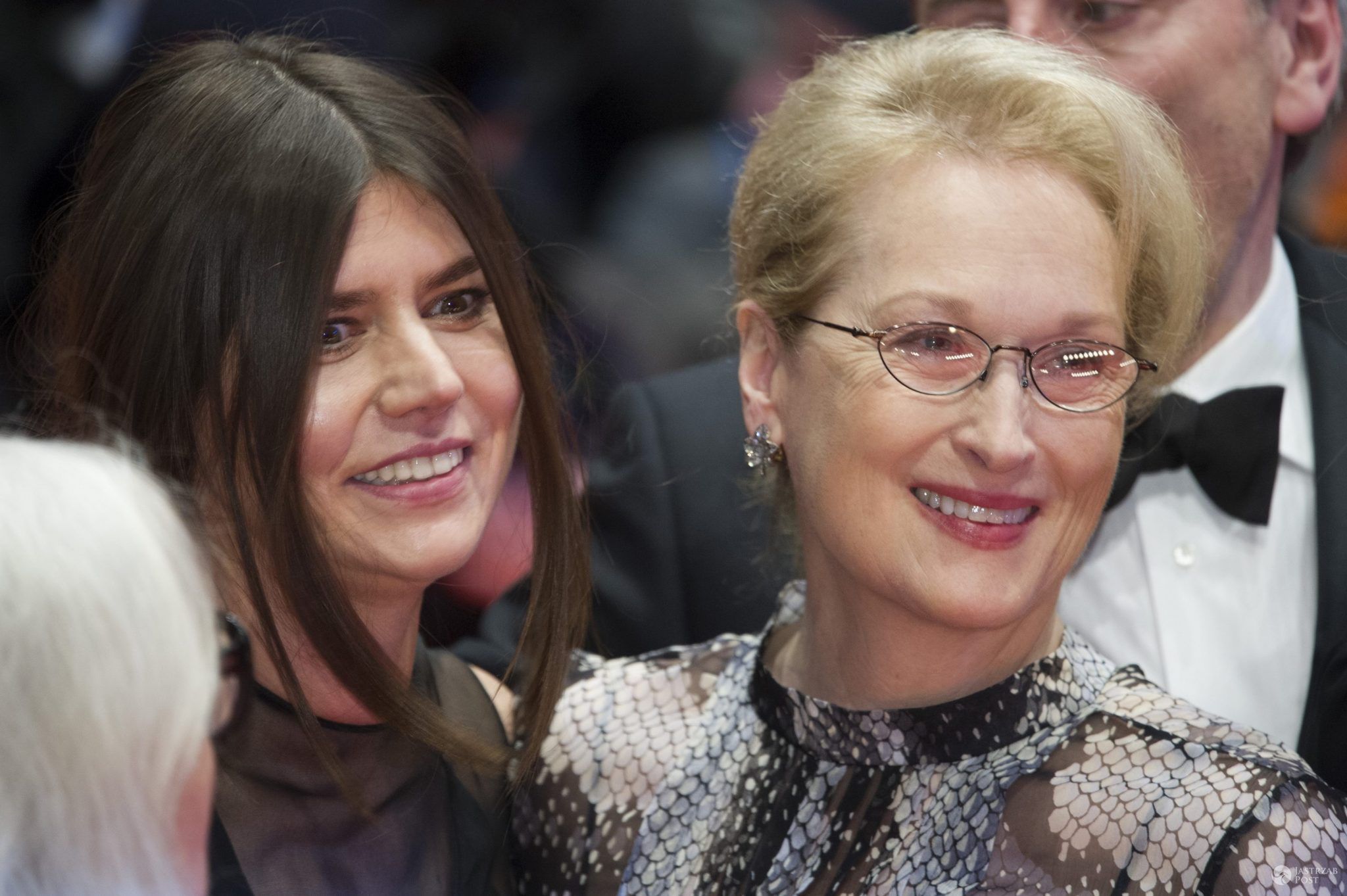 Małgorzata Szumowska i Meryl Streep, ceremonia otwarcia Berlinale 2016 (fot. ONS)