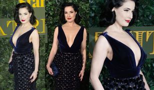 Dita Von Teese w seksownej sukience. Tak reanimuje swoją karierę