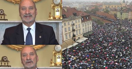 Macierewicz w TV Trwam: "Czarny Protest to seans nienawiści, manifestantki to przeciwnicy Polski"