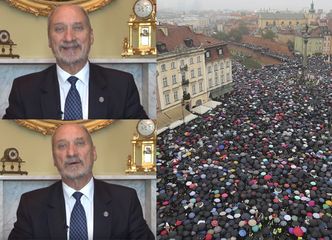 Macierewicz w TV Trwam: "Czarny Protest to seans nienawiści, manifestantki to przeciwnicy Polski"