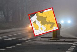 Mgły spowiły Polskę. Alerty IMGW dla większości województw