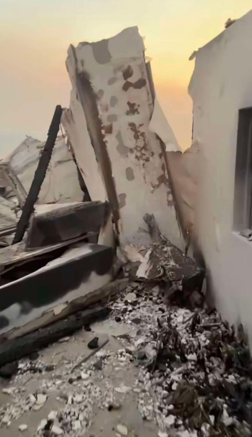 Paris Hilton pokazała zniszczony dom