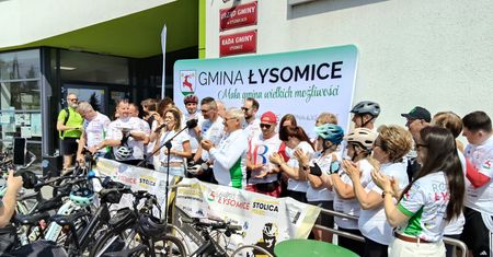 Światowy Dzień Roweru w Łysomicach świętowano na kołach