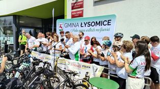 Światowy Dzień Roweru w Łysomicach świętowano na kołach