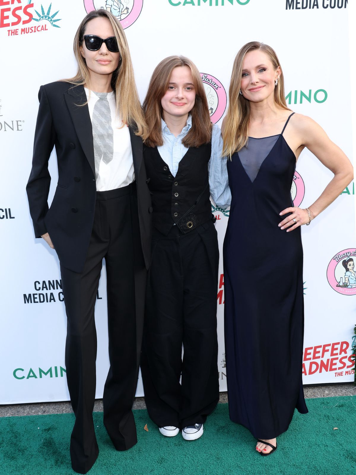 Angelina Jolie, Vivienne Jolie-Pitt, Kristen Bell