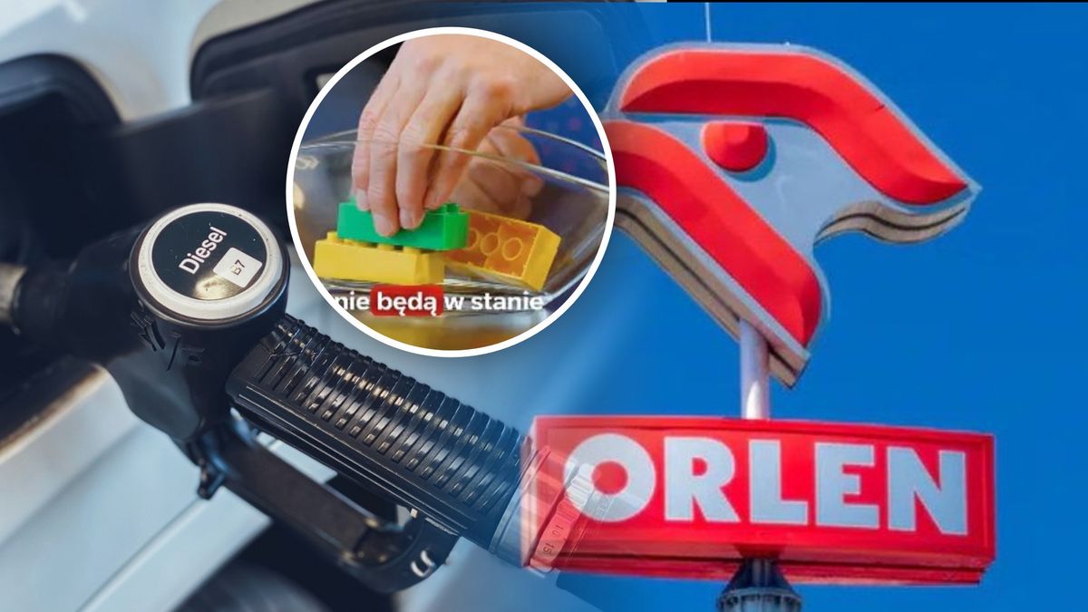 Orlen wyjaśnia mechanizm. Posłużył się klockami
