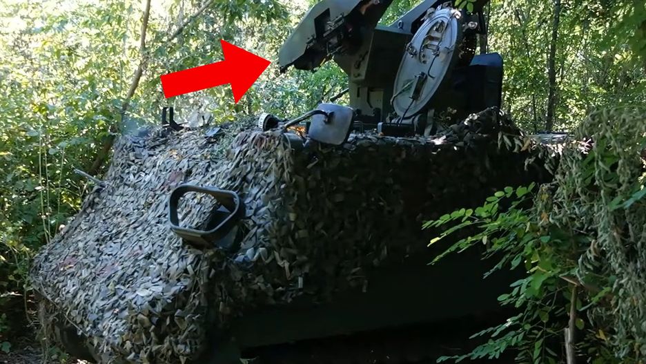 System SARP Dual na transporterze M113.