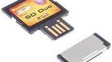 Karta pamięci SD z adapterem USB 1