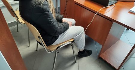 Wstrząsające nagranie z Jaworzna. Dotarli do dziewczyn