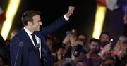 Emmanuel Macron zabrał głos po wygranych wyborach prezydenckich we Francji