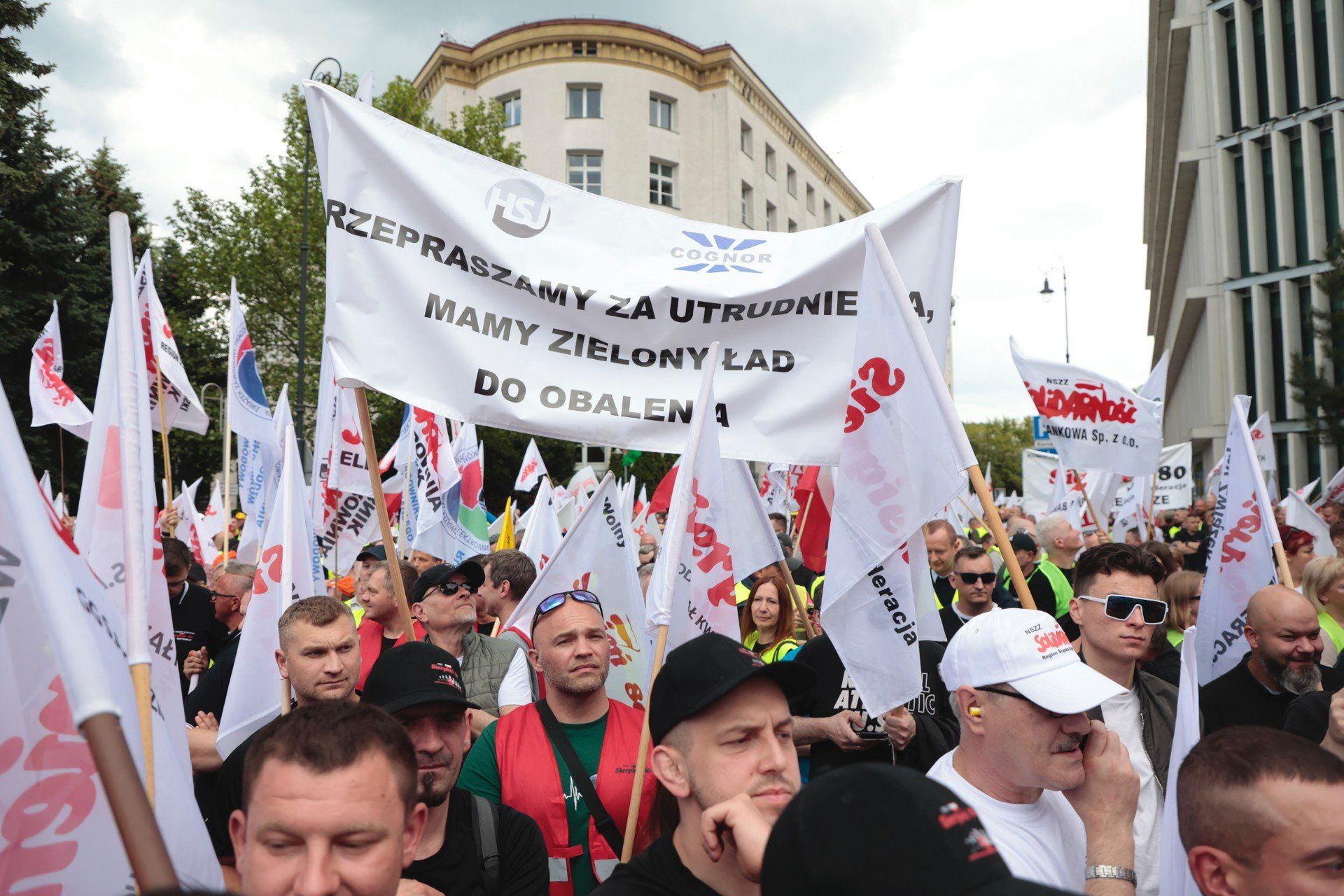 Hutnicy protestują coraz częściej na ulicach. W maju taki protest odbył się w Warszawie