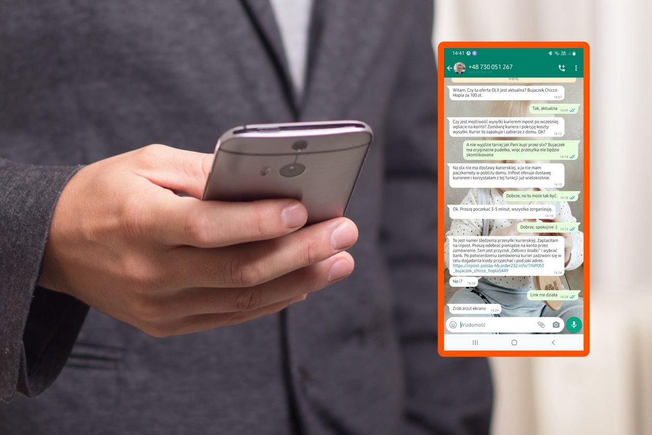 Fałszywy klient z OLX. "Zamówię kuriera i pokryję koszty wysyłki"