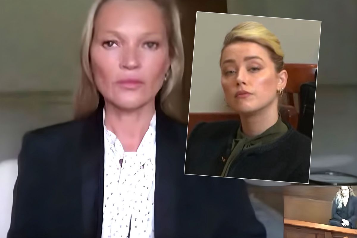 Kate Moss podważa wiarygodność Amber Heard 