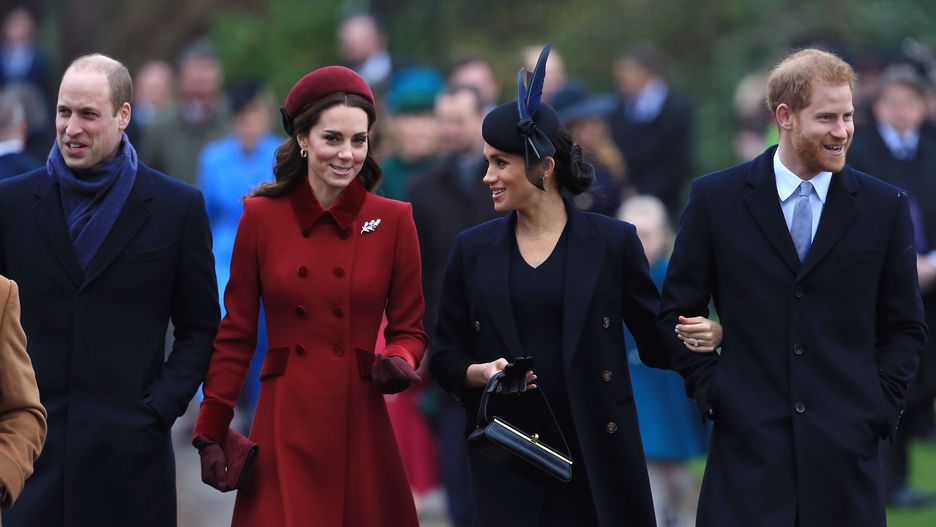 Książę Harry, księżna Kate, Meghan Markle i William