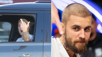Justin Bieber pozdrowił paparazzi środkowym palcem. Milutko? (FOTO)