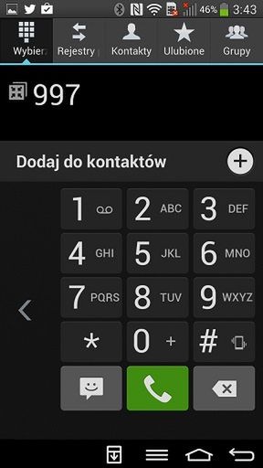 LG G Flex - dialer