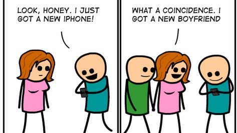 Niedzielny komiks o iPhonie 4 1