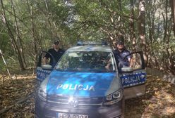 Uratowany przez policję. Nieśli go dwa kilometry przez las