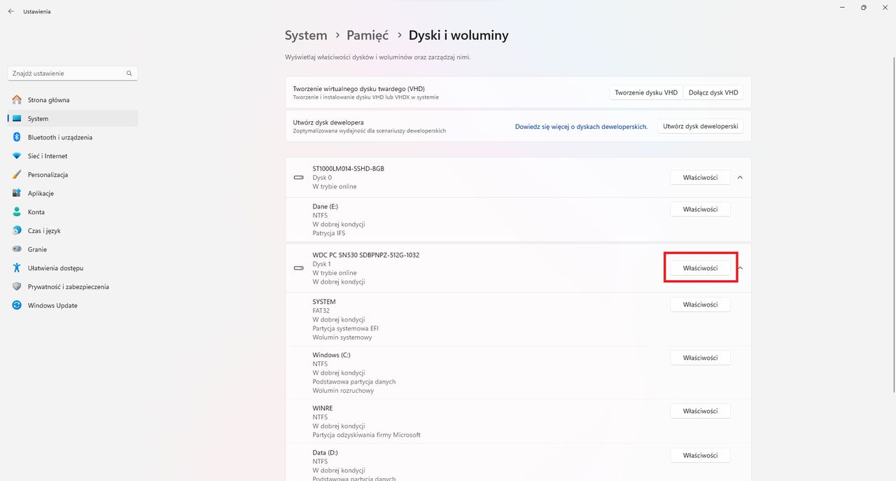 Windows 11: jak sprawdzić stan dysku SSD?