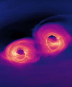 Zderzenie dwóch czarnych dziur. Wszystko może wydarzyć się za naszego życia