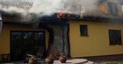 Wielko pożar domu jednorodzinnego w Chodzieży
