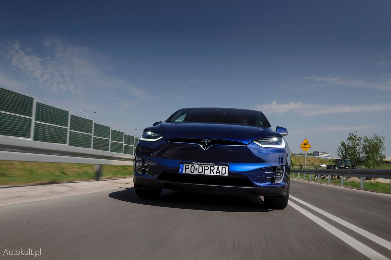 Tesla Model X to obecnie jedyny SUV sprzedawany przez amerykańską markę w Polsce