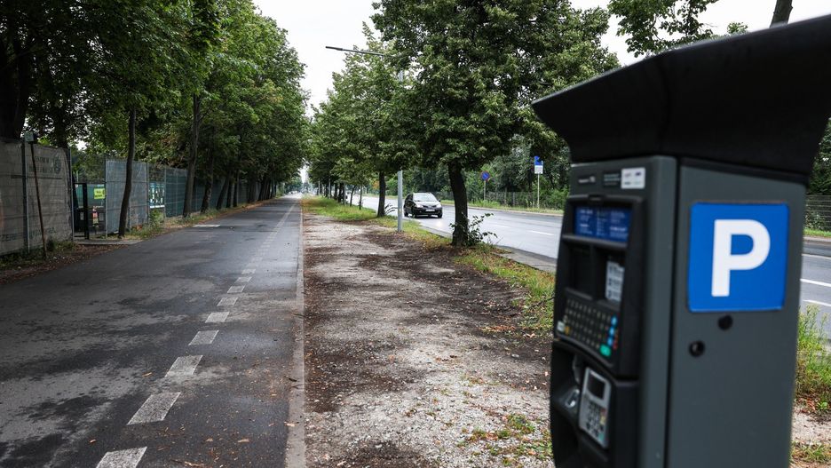 strefa platnego parkowania w blocie