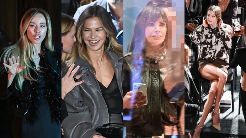 Celebrytki za kulisami pokazu Łukasza Jemioła